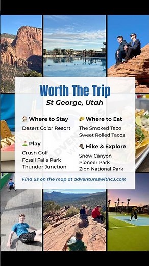 St. George, Utah - Worth The Trip! 🌄 (Family Travel Guide)
