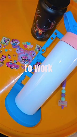 ✨ Working on a Minnie Mouse 16oz Kids Cup ✨ Custom order in progress and it’s coming out adorable 🩷 Perfect size for little hands and extra sparkle for extra smiles ✨ #customkidscup #minniemousecup #glittercups #smallbusinessowner #cupmaker