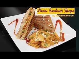 Panini Sandwich Recipe Quick Easy Best Vegetarian Italian Party Idea