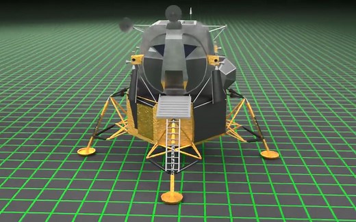【科技】阿波罗登月舱的内部结构 What's inside of the Lunar Module