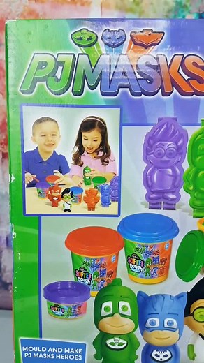 PJ Masks Toy Unboxing and Softee Dough Fun