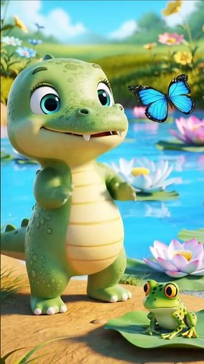 See You Later, Alligator 🐊 | Fun Goodbye Song for Kids | Ezylar Rhymes