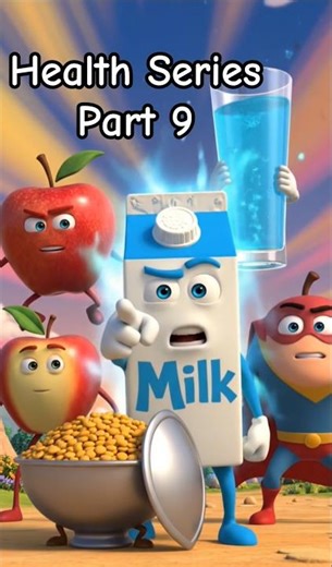 Healthy Avengers vs Junk Monster! 🦸‍♂️🍔 | Health Series Part 9 #avengers