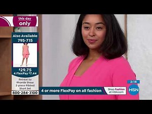 Retreat by Rhonda Shear Ribbed Knit Robe Duster