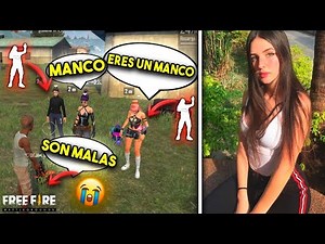 CAZANDO INTERESADAS “se burlan de mi POR POBRE” termina ENAMORADA!! FREE FIRE