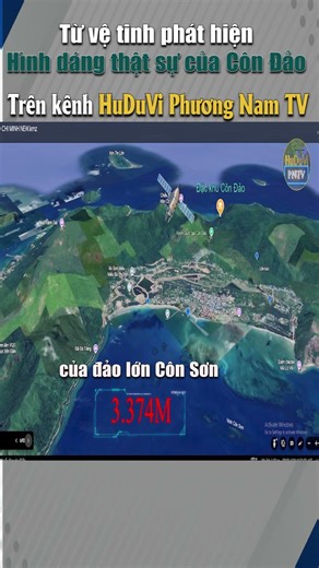 Bí ẩn Côn Đảo từ độ cao 3374m: Điều gì đang chờ đợi? 😱 #Shorts
