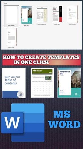 How to Create Templates in MS Word | How to Create Templates in Microsoft Word ‪@PCMobileOfficial‬