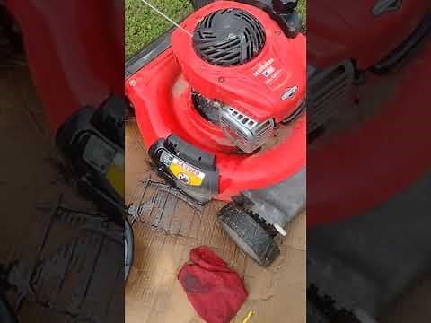 Craftsman M100 oil change
