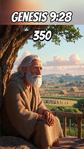 Genesis 9:28 ⏳: How Long Did Noah Live After the Flood? (Biblical Longevity - 3D Animation NASB)