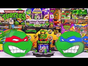 Unboxing Teenage Mutant Ninja Turtles | Secret Box of 4 Ninja Turtle Warriors | Battle Arena Playset