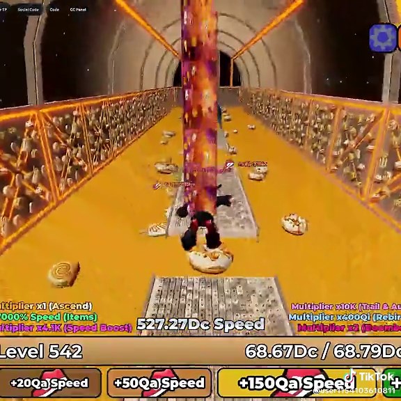 Fastest Complete All 20 Stages After Max Rebirth In Galaxy 2 😱 #roblox #robloxshorts