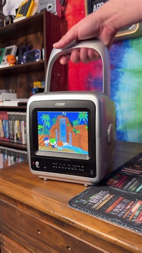 Coby Portable TV/DVD Player