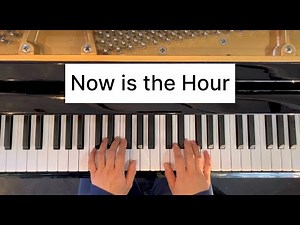 Now is the hour (easy piano tutorial)
