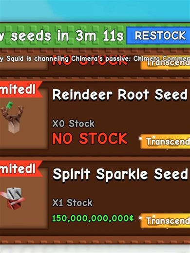 SPIRIT SPARKLE SEED #growagarden #roblox