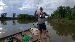 393K views · 2.7K reactions | I went to the river with dinner on my mind and accidentely hooked a giant fish I wasn't sure I could land! | Spencer Bauer - River Certified | Facebook