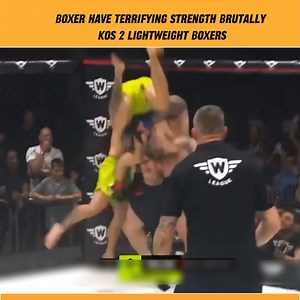 Boxer have terrifying strength Brutally KOs 2 lightweight boxers 😲🥊 | Bako RX