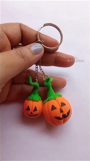 Diy easy clay keychain making✨💞