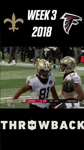 A Shootout in Atlanta! (Saints vs. Falcons 2018, Week 3)