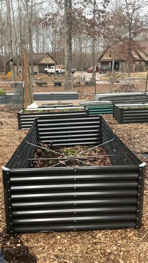 VEVOR Metal Raised Garden Bed, Outdoor Galvalume Planter Garden Box, Open Bottom Design, Large Planter Raised Bed for Growing Vegetables, Flowers, Herbs, and Succulents, Gray ##vevortools##tiktokshopfebuarystockupsale##raisedbed##raisedbedgarden##growyourownfood