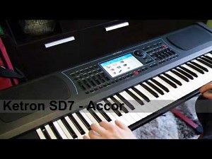 Ketron SD7 - Accordion sounds demo