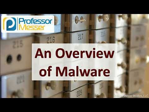 An Overview of Malware - SY0-601 CompTIA Security+ : 1.2