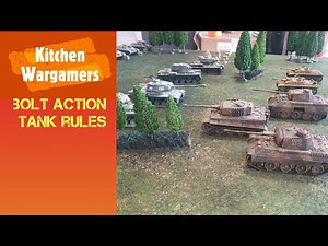 Bolt Action Tank rules