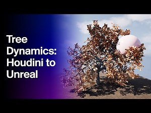 How to Create Tree Simulation | Houdini and Unreal Engine