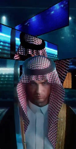 Ronaldo in the Arab costume #cr7 #football #edit