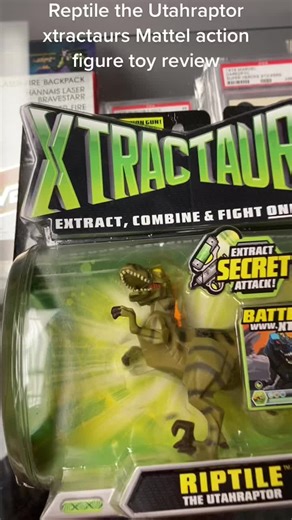 Riptile the utahraptor xtractaurs Mattel action figures toy review #riptile #xtractaurs #actionfigures #mattel #toys #toyreview