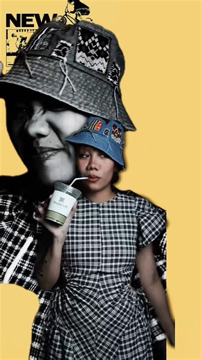 Wear the craft. Denim bucket hat decorated with hand-loomed fabric and embroidery. #HandmadeHat #CraftFashion #DenimBucket #Streetwear #Embroidery