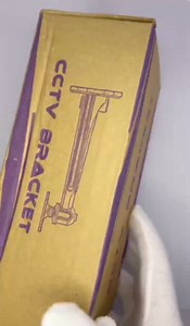 Universal CCTV Security Camera Mounting, IP Camera Bracket, Aluminum Alloy Indoor Outdoor Wall Ceiling Mount Holder Stand Monitor Rotary Bracket (1 Set) (1 Pack)