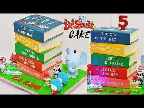 DIY - DR. SEUSS BIRTHDAY CAKE