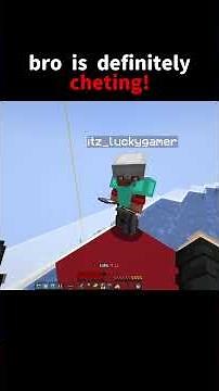 bro is definitely cheting !