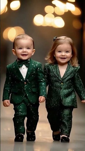 👶✨ AI Babies Fashion Show | Adorable Mini AI Models Runway