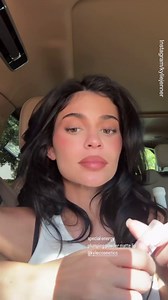 Kylie Jenner stuns as she flawlessly shows off her signature lipliner