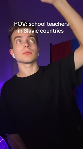 Vladimir Sazonov | POV: teachers in Slavic/Balkan/Eastern European countries 😭 #slavic #russia #russian #balkan | Instagram