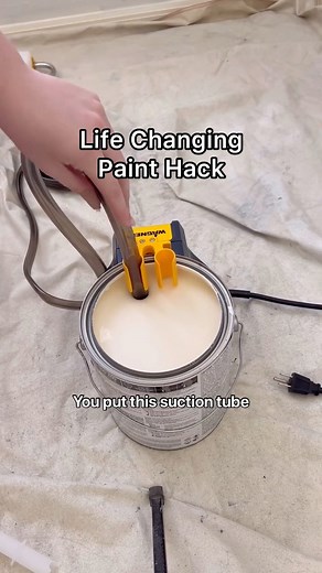 9.9K reactions · 1.5K shares | This painting hack is a game-changer  The PowerFlow EZ Roller pulls paint directly from the can for drip-free, continuous coverage 画 Just press the button to control the flow! @theflippinwilsons #diy #diyproject #painting #diyhack #easydiy | Wagner Painting | Facebook