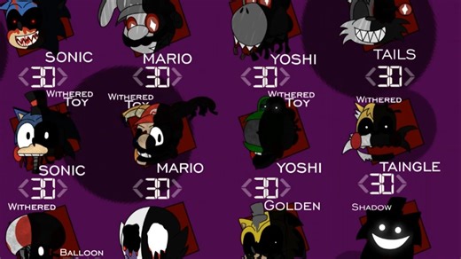 【FNAF同人】全国第四 FNAS3 困难全三十 通关