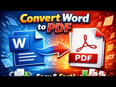 #Convert word file to Pdf | #Convert word file to Pdf | by Brijesh sir||