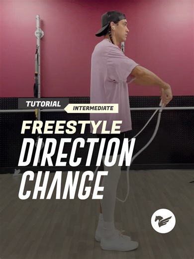 That smooth pause then instant reverse you keep seeing in jump rope flow? It comes down to a clean direction change and it all starts with where your hands are. As you move forward, bring them slightly out in front to set up a controlled stop in momentum without killing your rhythm. When the rope makes contact, that forward hand position gives you the leverage to send it back the other way. The real magic lives in your wrists. A quick, confident flick redirects the rope and keeps everything feel