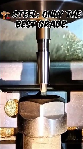 🫆One Mistake = Scrap 😬 CNC Machining Full Process🎯#CNC #CNCMachining #MetalCutting #Steel