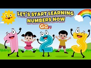 123 Number Song | Learn Counting & Numbers | Nursery Rhymes & Songs For Kids