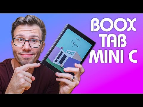 Boox Tab Mini C Initial Impressions