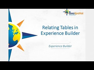 Relating Tables in Experience Builder