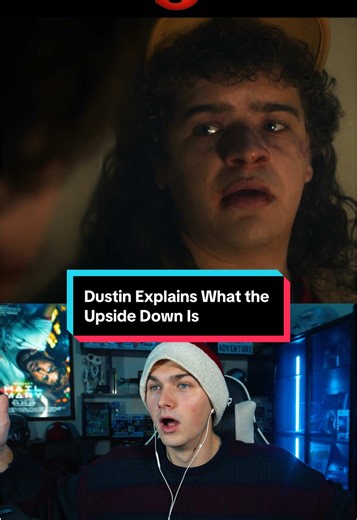 Dustin Explains the Upside Down