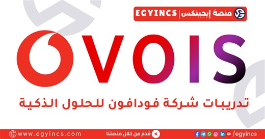 التدريب الصيفي في البرمجة السريعة من شركة فودافون للحلول الذكية 2026 VOIS EG Low Code No Code Internship  | منصة إيجينكس