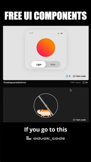 Copy Beautiful UI Components in Seconds 😳🔥 | Frontend Developer Hack