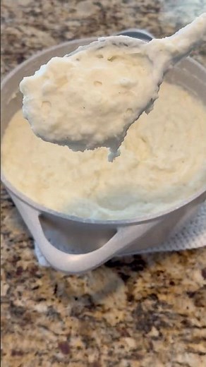 Easy Homemade Mashed Potatoes Recipe in the description ￼