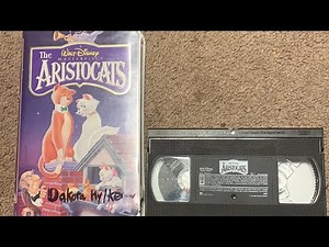 Opening to The Aristocats 1996 VHS