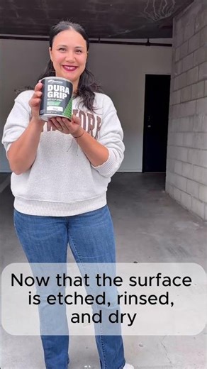 How to Prep and Coat a Garage Floor: MAX GRIP Etch Prep + DURA GRIP Traction Paint